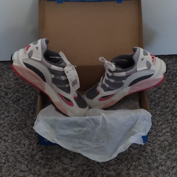 🆕 adidas LXCON 94 Shoes Men's, Running White/Grey Four/Energy Pink, Authentic - Picture 9 of 12